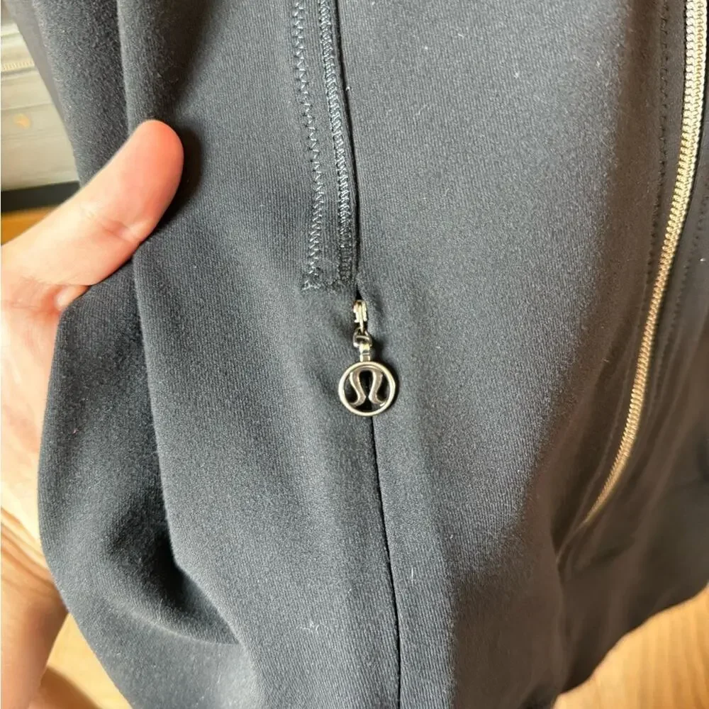 Lululemon athletica Black Zip-Up Hoodie